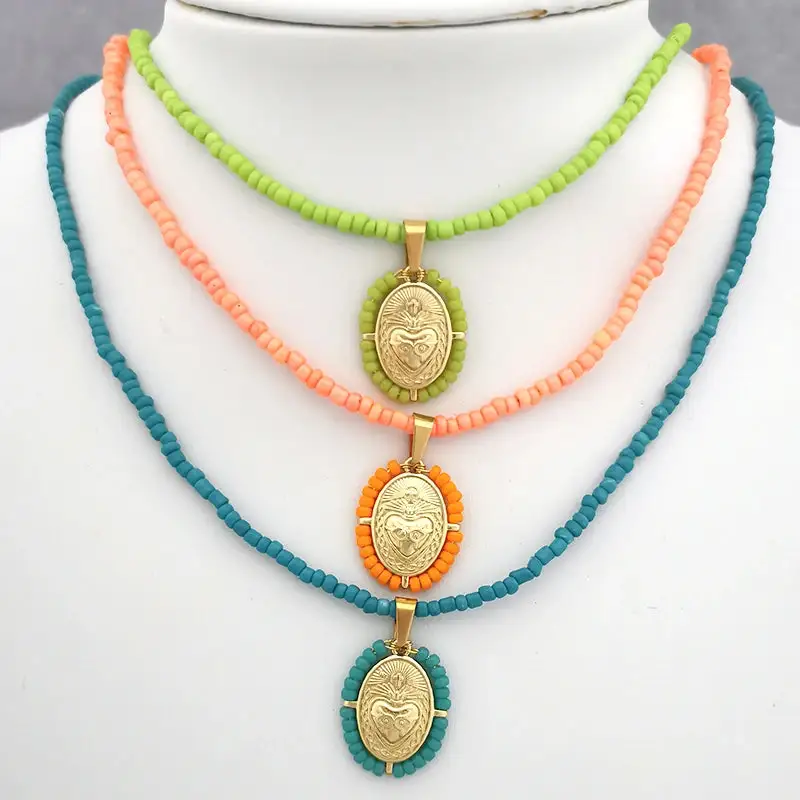 Gold Plated Pearl Zirconia Beaded Fashion Necklace