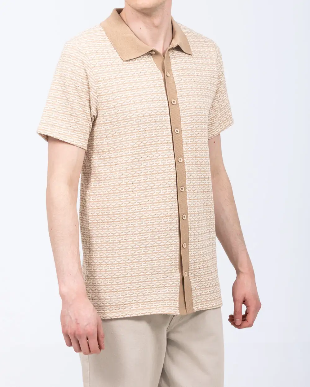 Easygoing Jacquard Polo Shirt