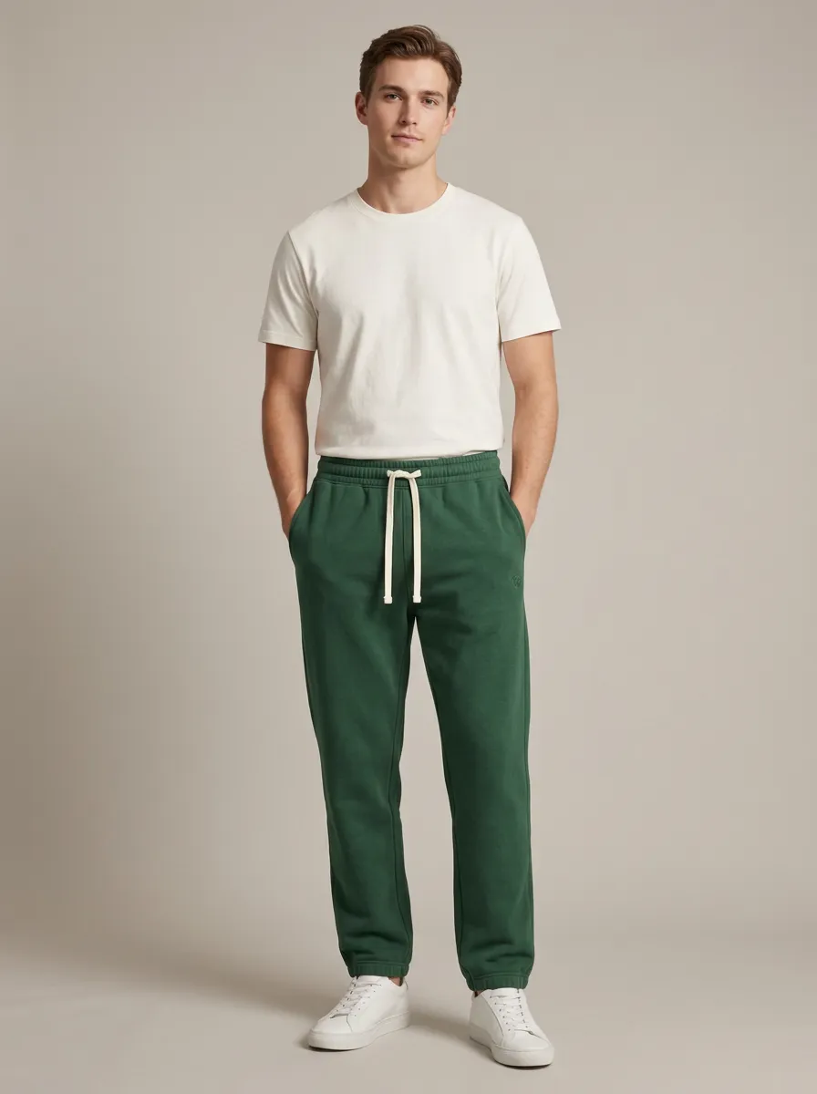Unisex Easy Motion Drawstring Sweatpants