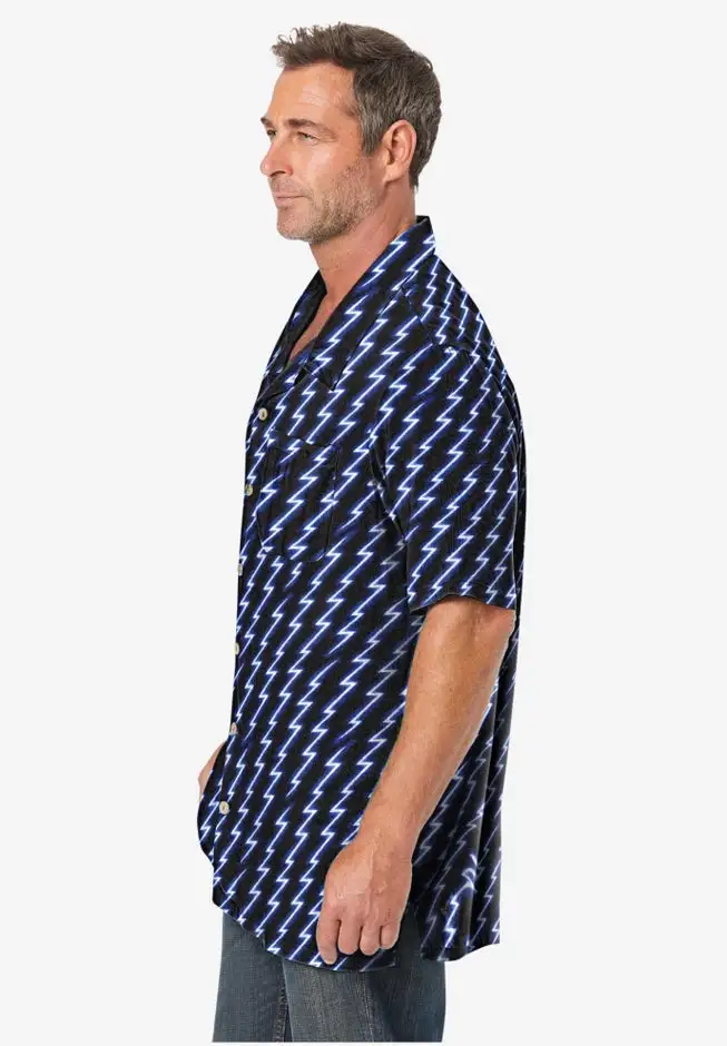 Printed Camp Shirt