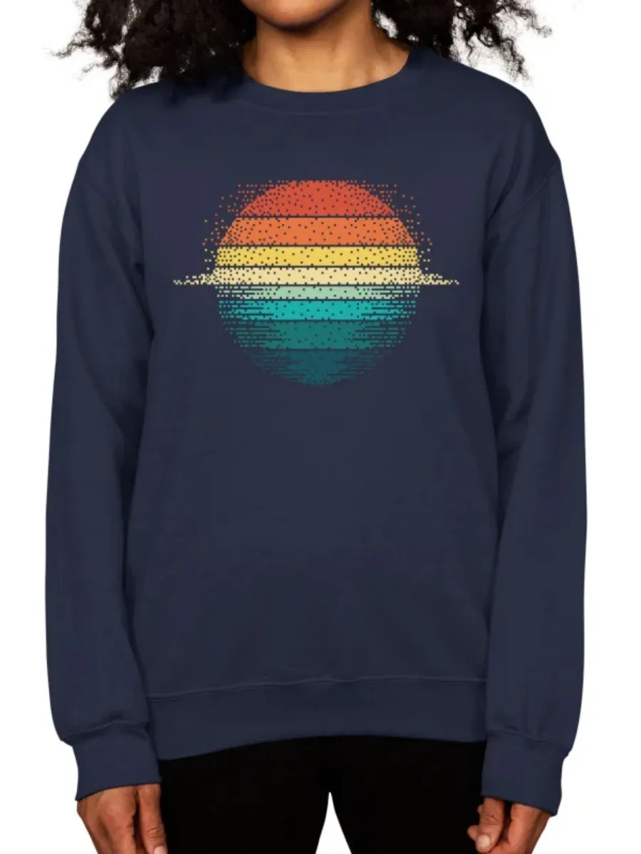 Vintage Sunset Graphic Sweatshirt