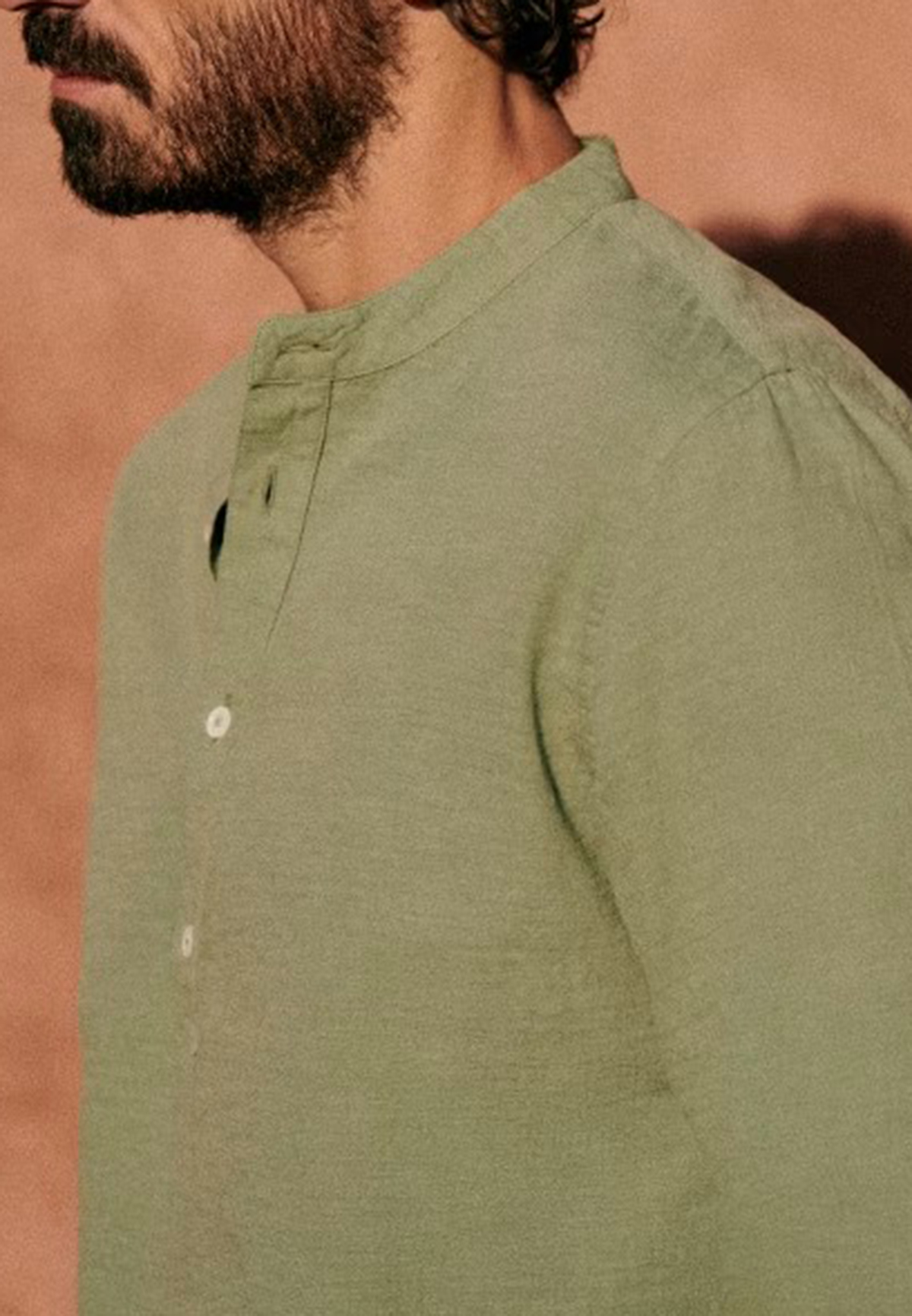 Buster Mandarin Collar Shirt