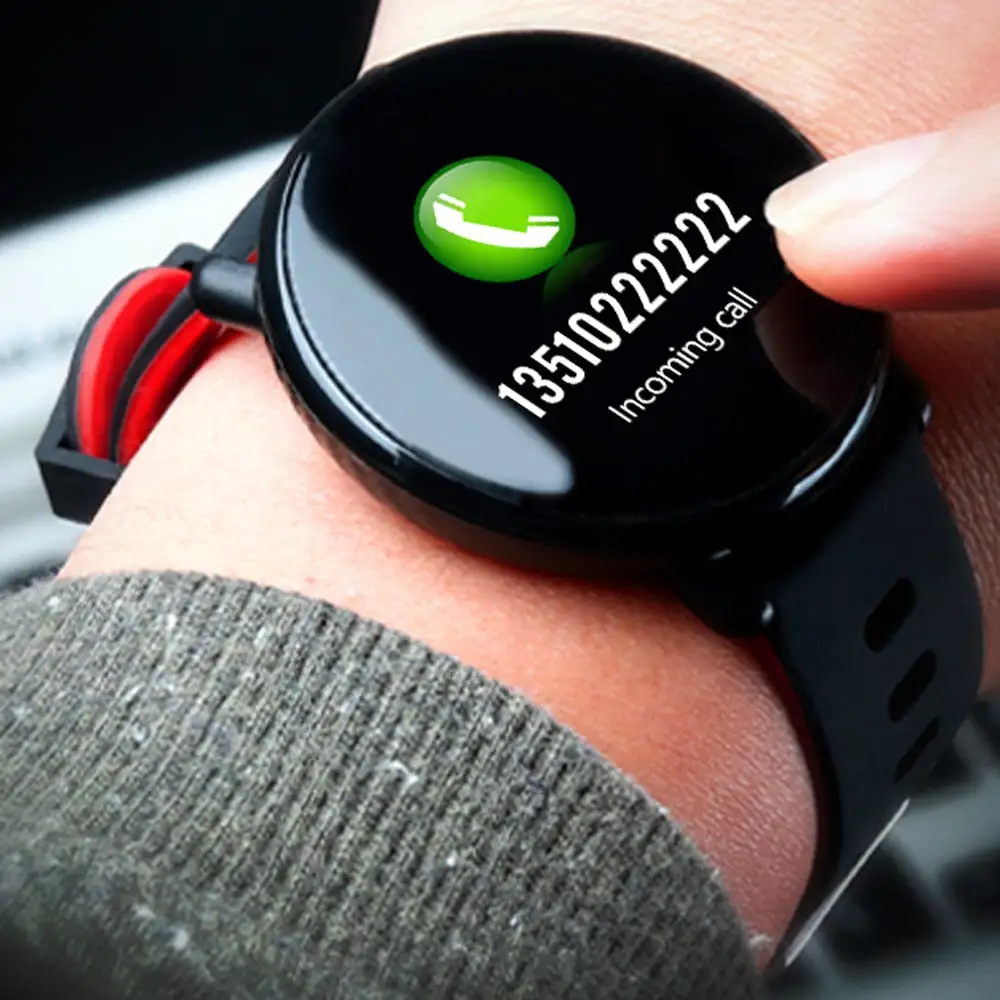 IPS Color Screen Fitness tracker Heart rate monitor Sports smartwatch