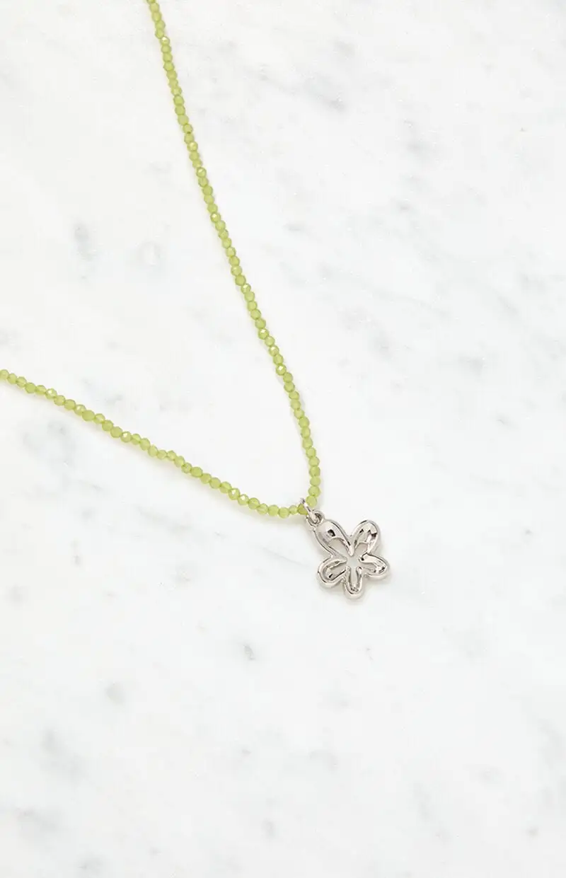John Galt Flower Pendant Necklace