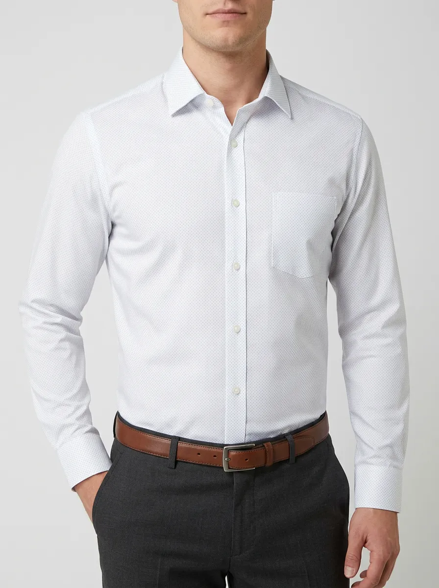 Men's Micro-Dot Dress Shirt