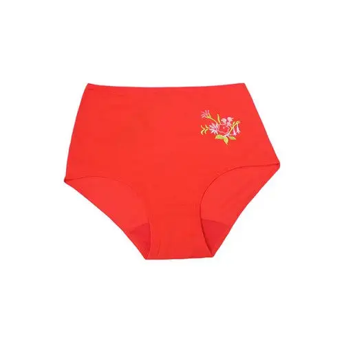 Flower Embroidery Cotton Panty