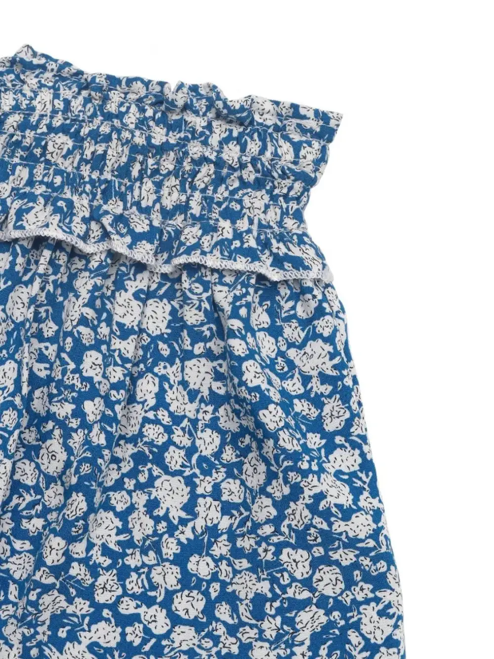 Floral Tassel Mini Skirt
