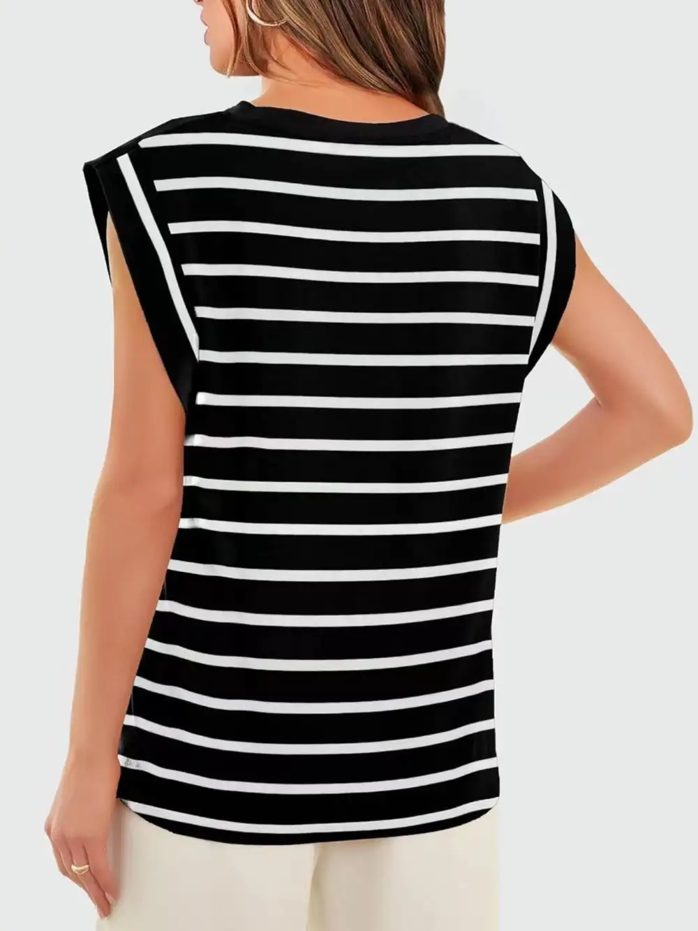 Casual Round Neck Tank