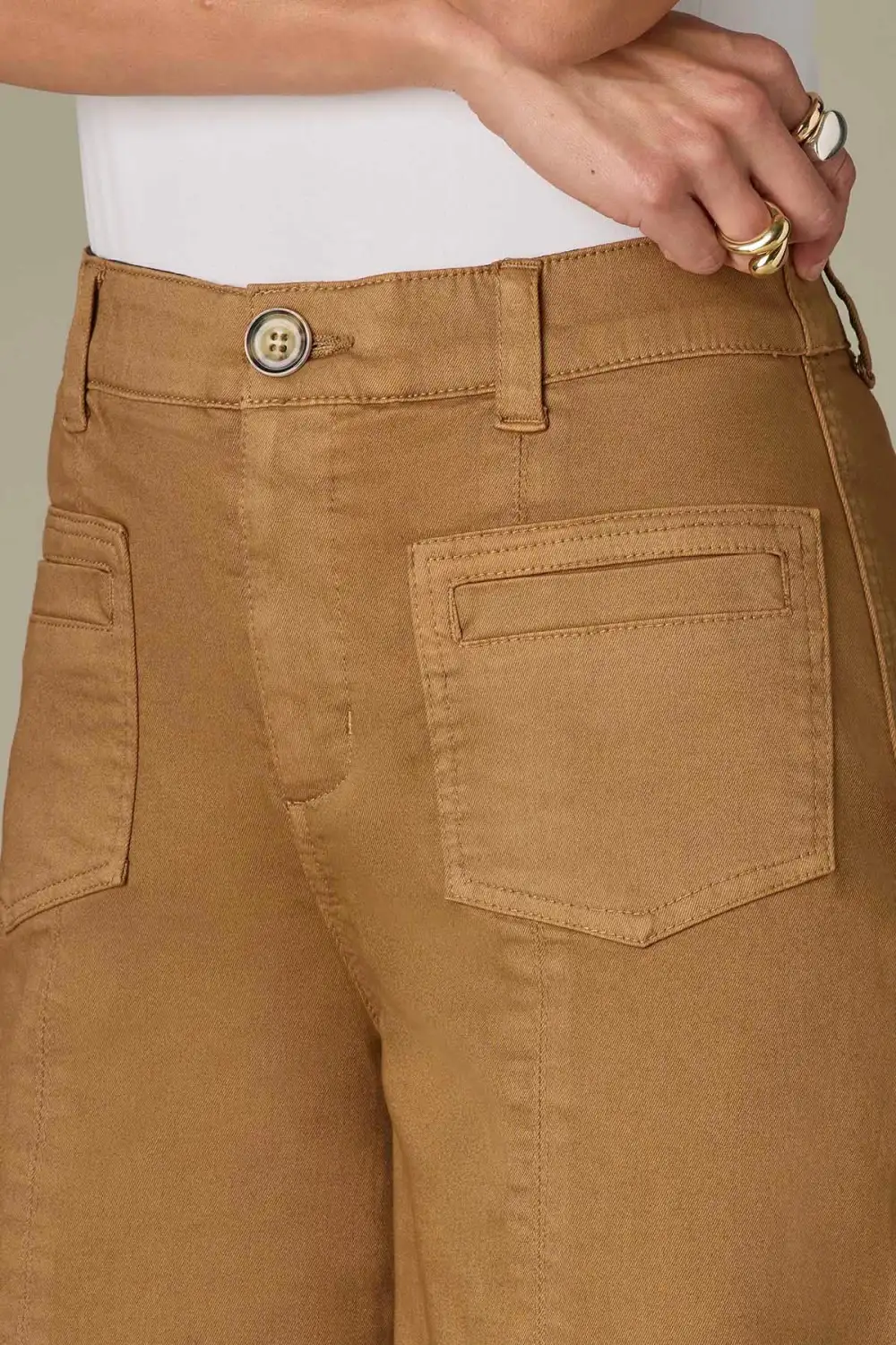 Spade Pocket Wide Leg Pants