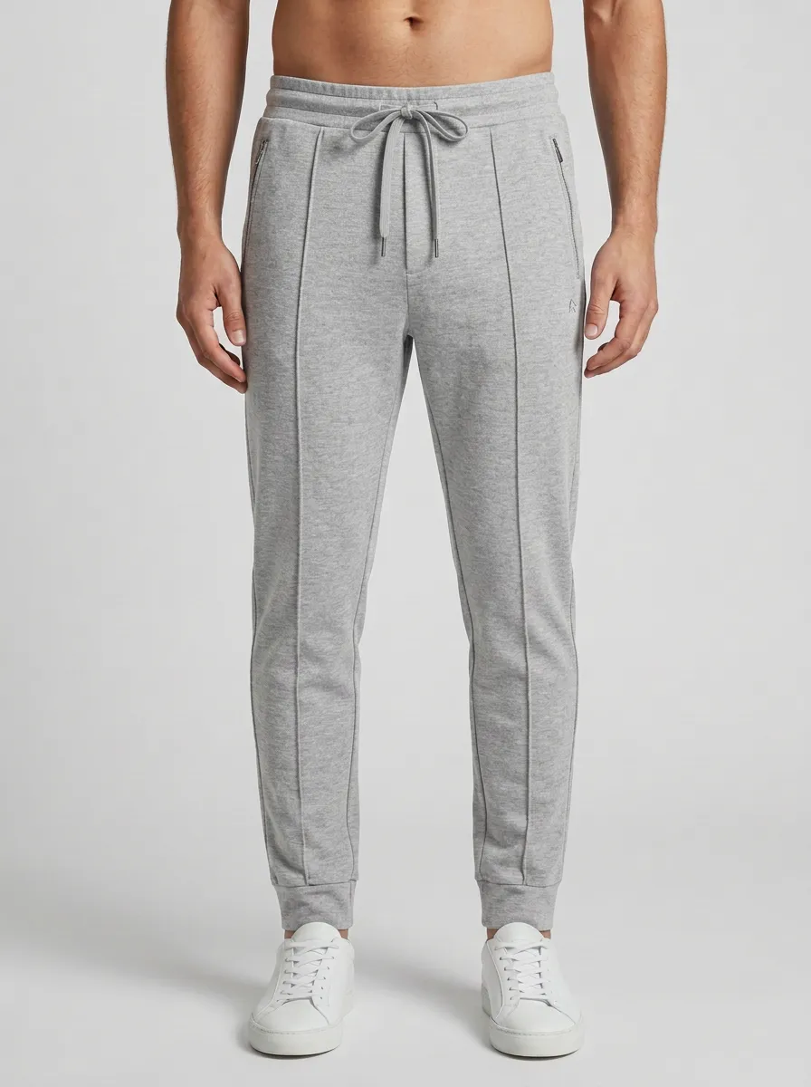 Men's Slim-Fit Fitness Athletic Jogger Pants