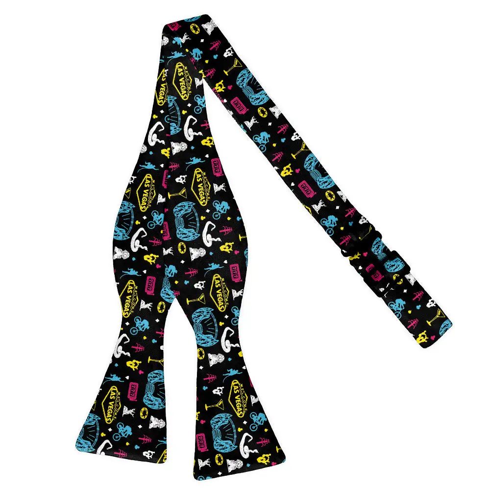 Bicycles Heritage Motif Bow Tie