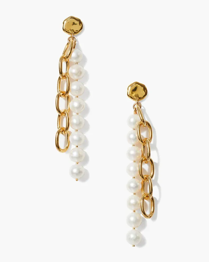 Pearl Statement Earrings