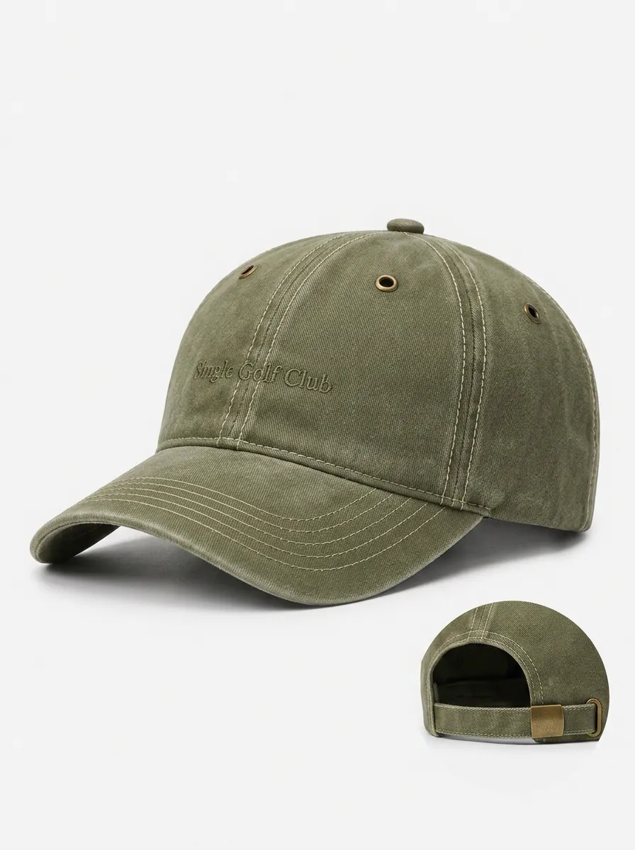 Unisex Equestrian Lover Single Golf Club Embroidered Baseball Cap