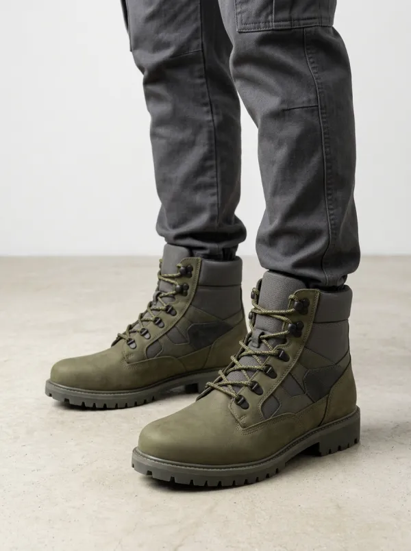 Unisex Tactical Military Style Print Work Boots