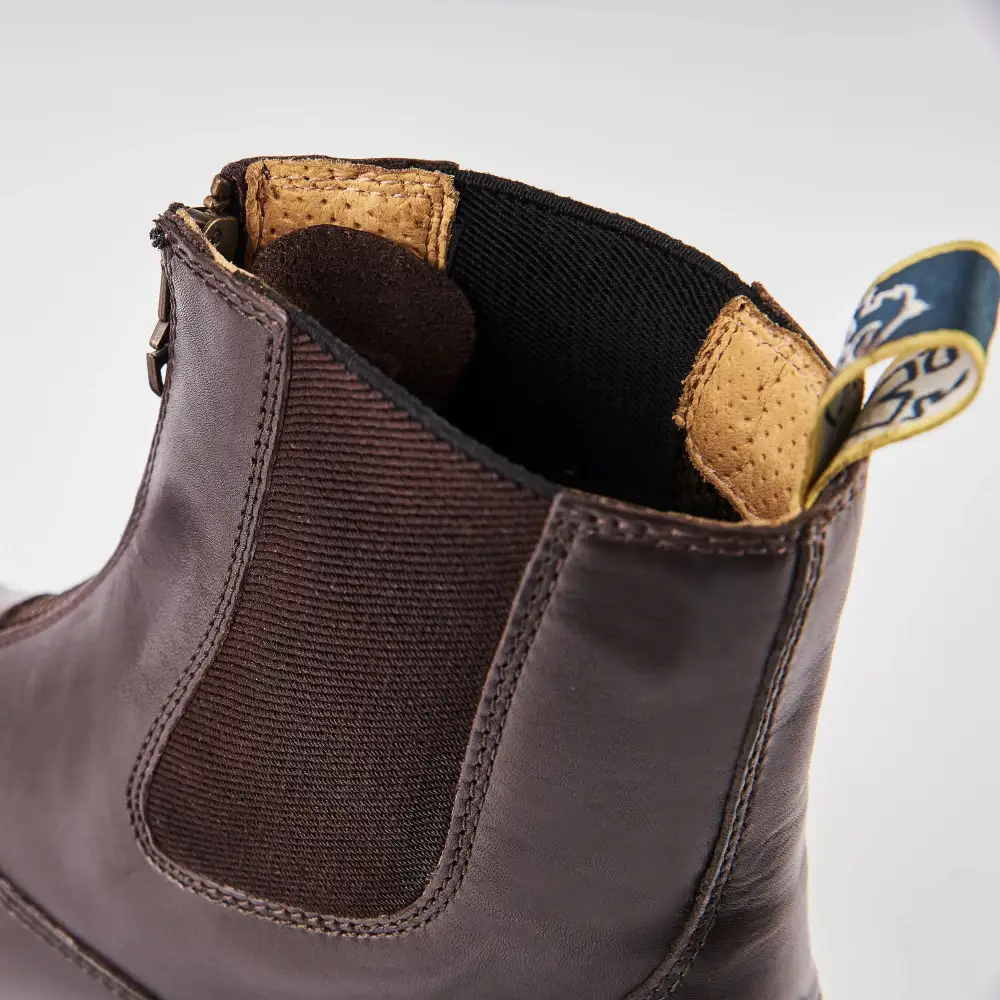 Versatile Leather Comfort Riding Boots