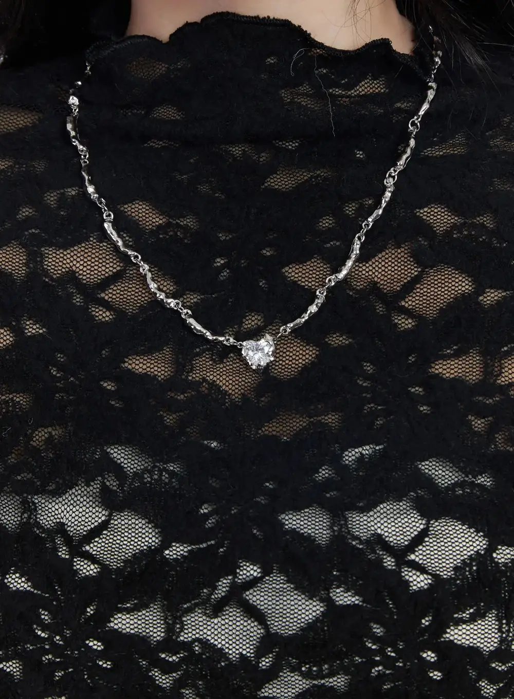 Bold Heart Necklace