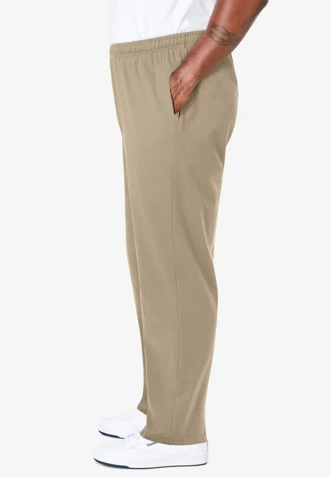 Lightweight Jersey Open Bottom Sweatpants