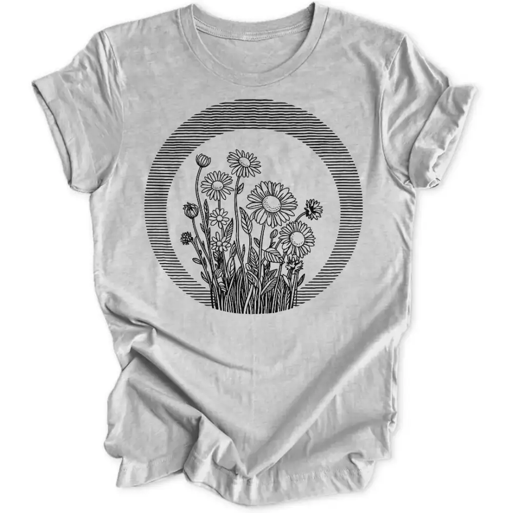 Flower Halo Unisex T-Shirt