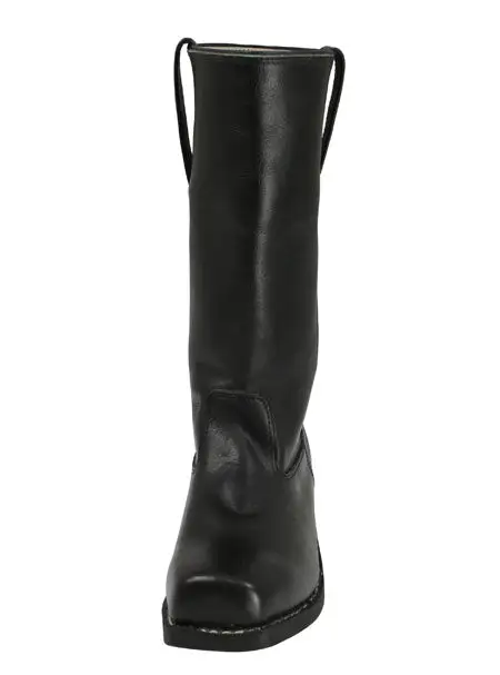 Men's Pull On Mid Calf Boots