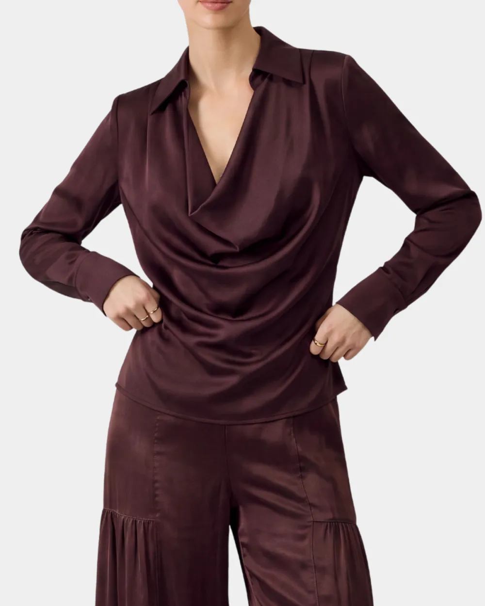 Cowl Neck Blouse