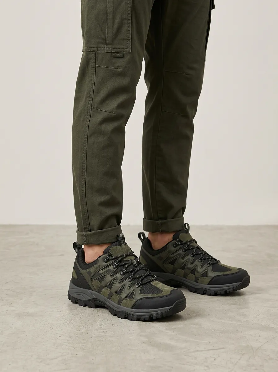 Men's Outdoor Hiking Camo Print Shoes