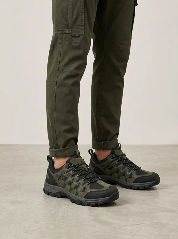 Men's Outdoor Hiking Camo Print Shoes
