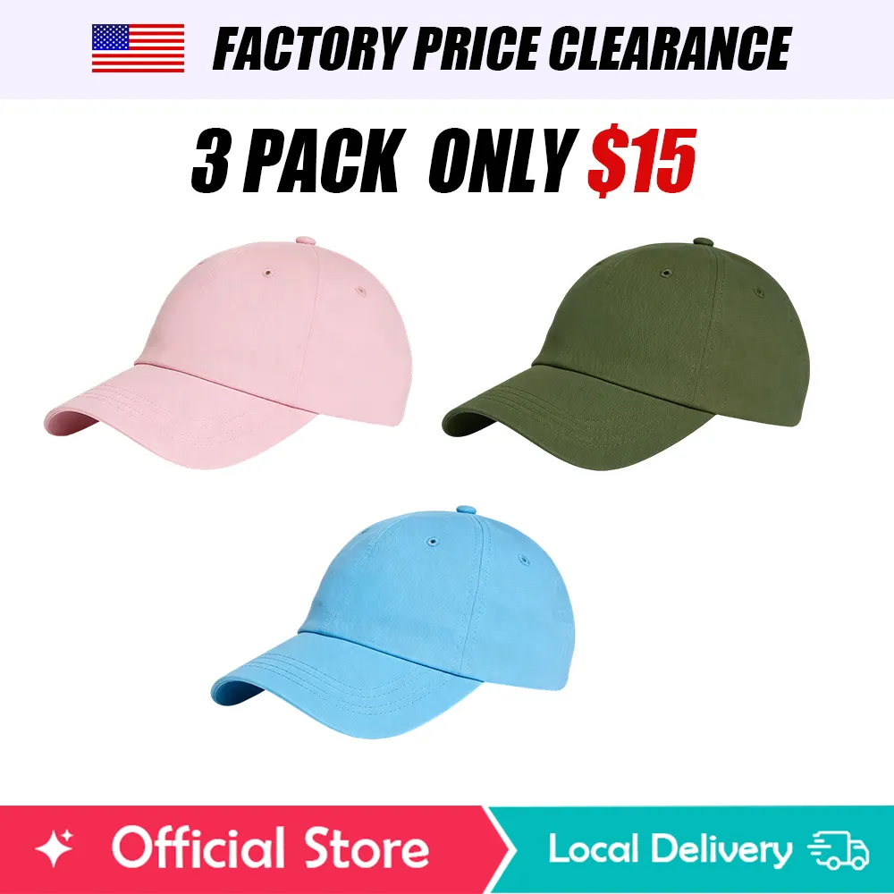 3 PACK Off-Duty Cap