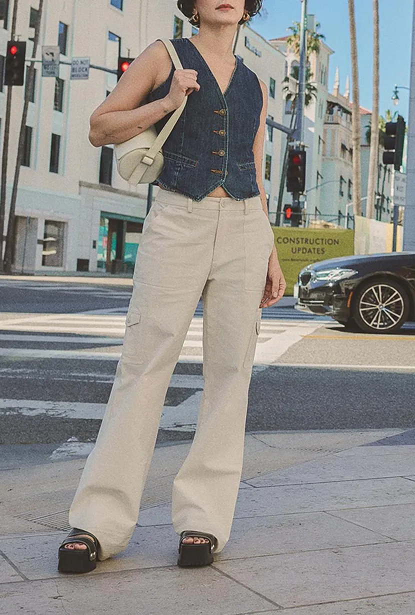 Vest - Denim