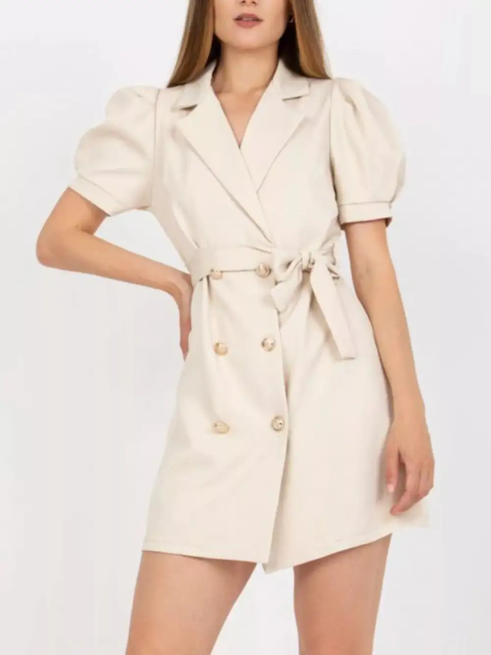 Soft Touch Tie Waist Mini Dress