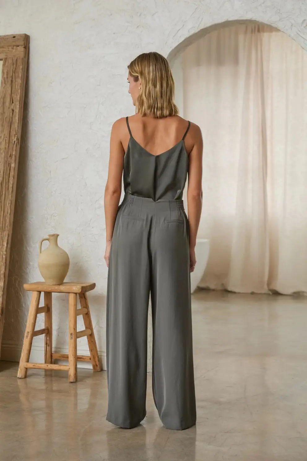 Textured Reversible Lace Camisole