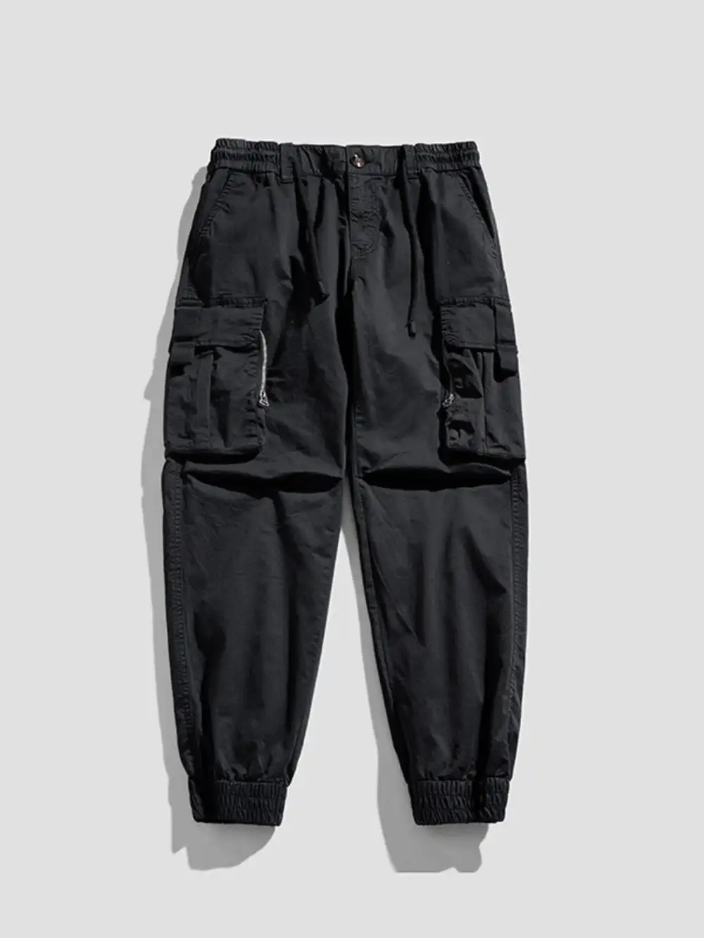 Refined Men's Cargo Pants with Multiple Pockets