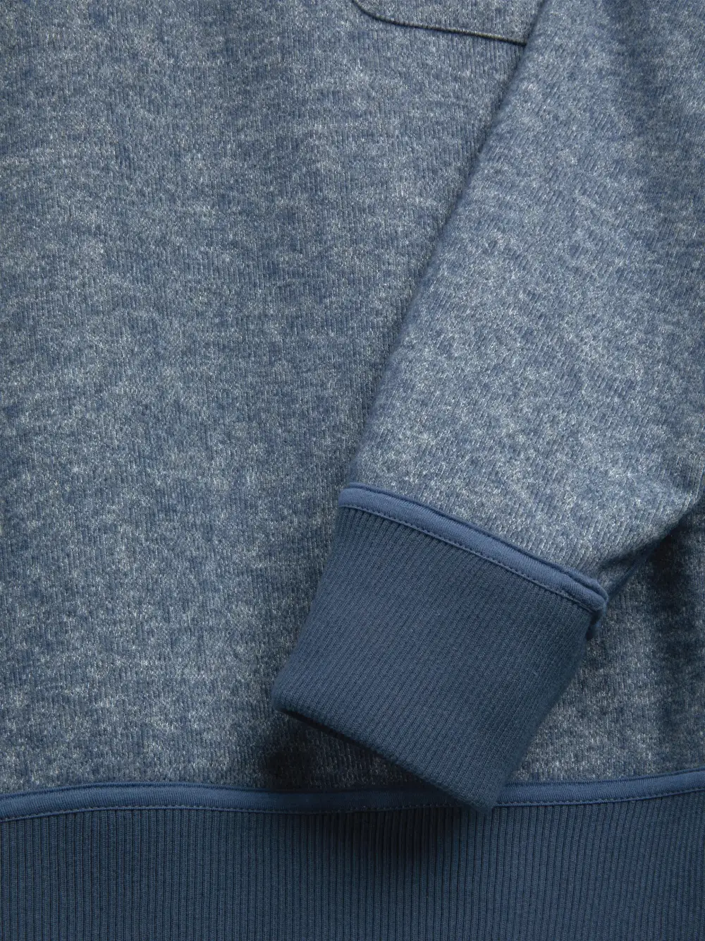 Navy Casual Style Long Sleeve Hoodie