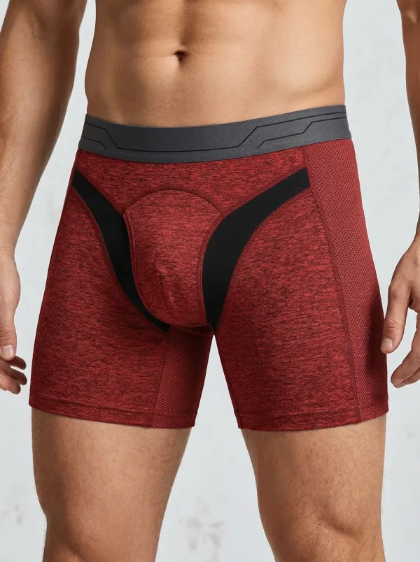 Men's Grey Heather Boxer Briefs