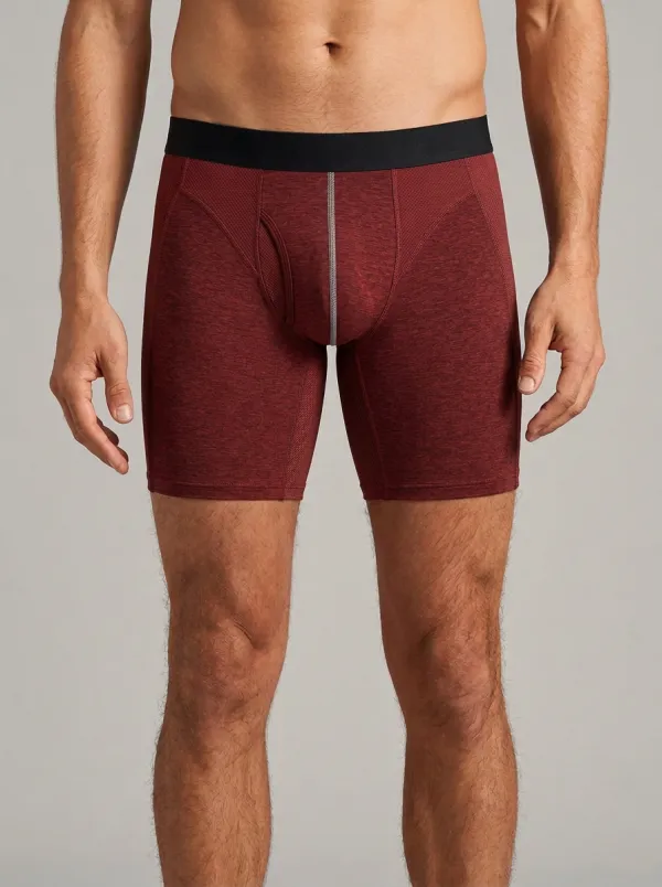 Men's Charcoal Heather Boxer Briefs