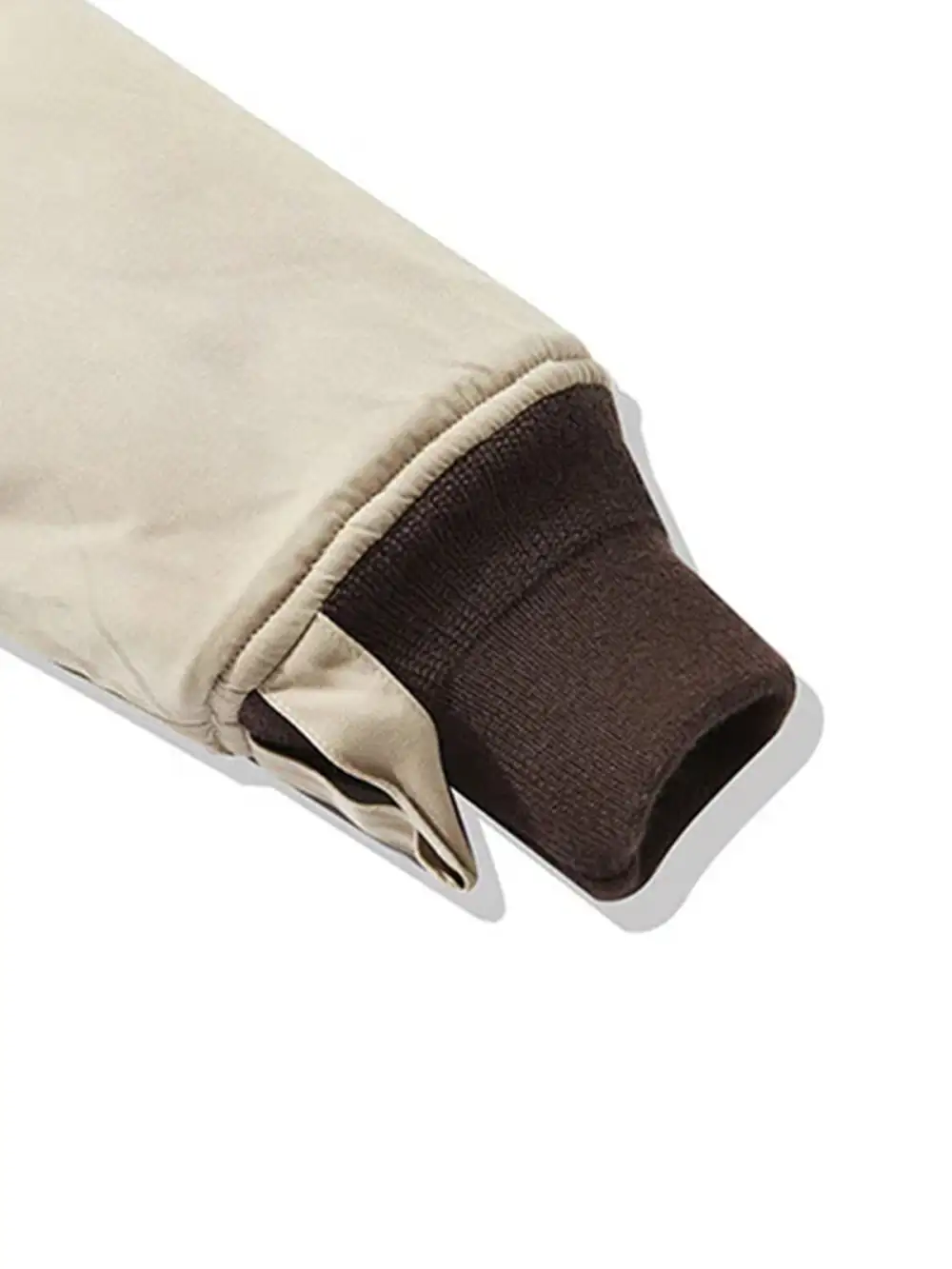 Men's Padded Pocketed Varsity Jacket