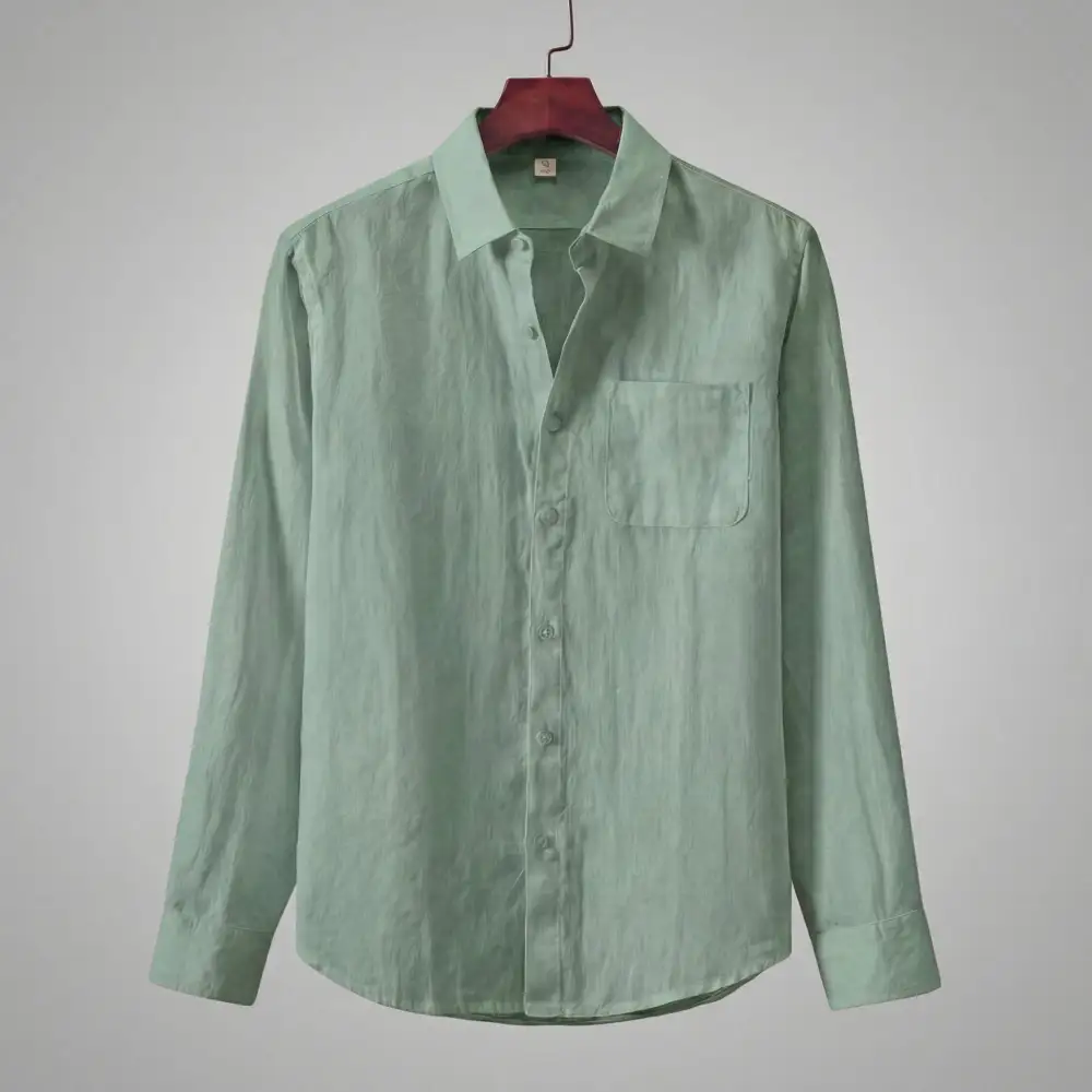 Linen Breathable Long Sleeve Shirt