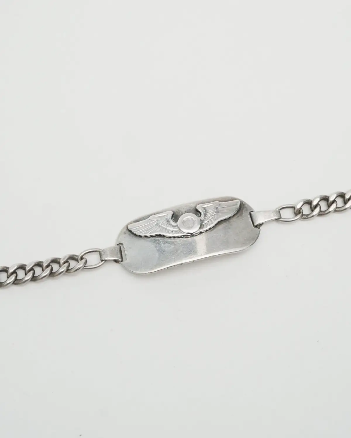 Aviation Id Chain Bracelet