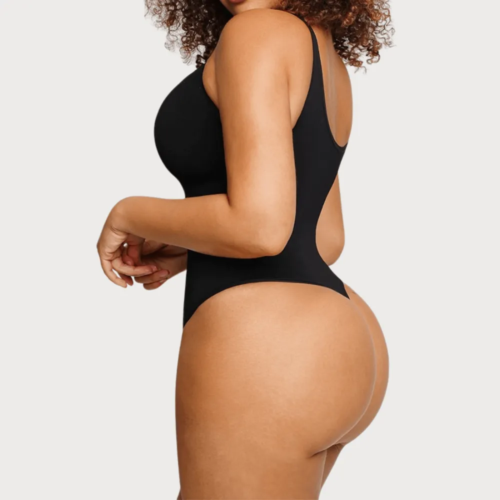 Sleeveless Everyday Shaping Thong Bodysuit