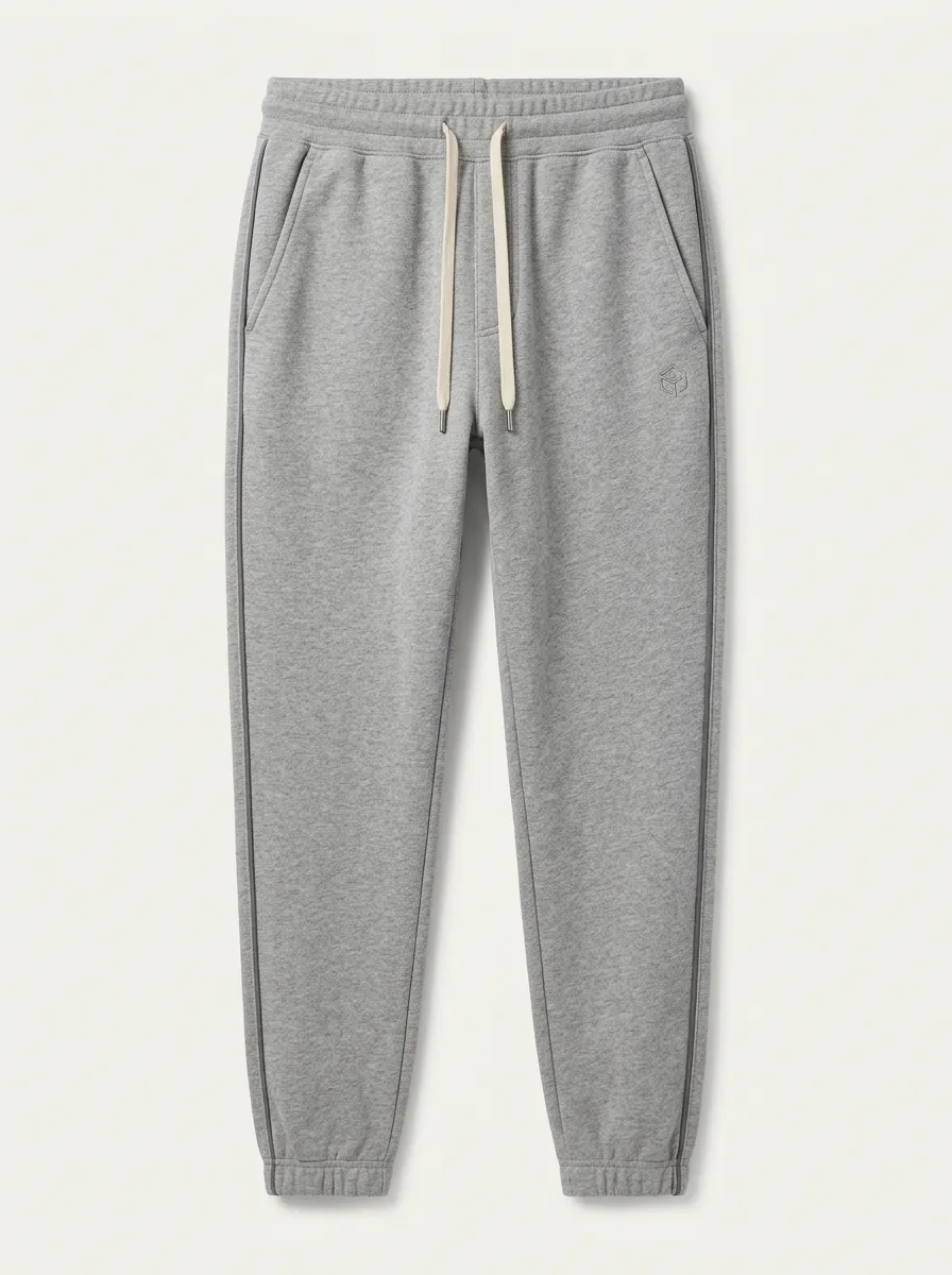 Men's Sports Fitness Geometric Logo Printed Jogger Pants