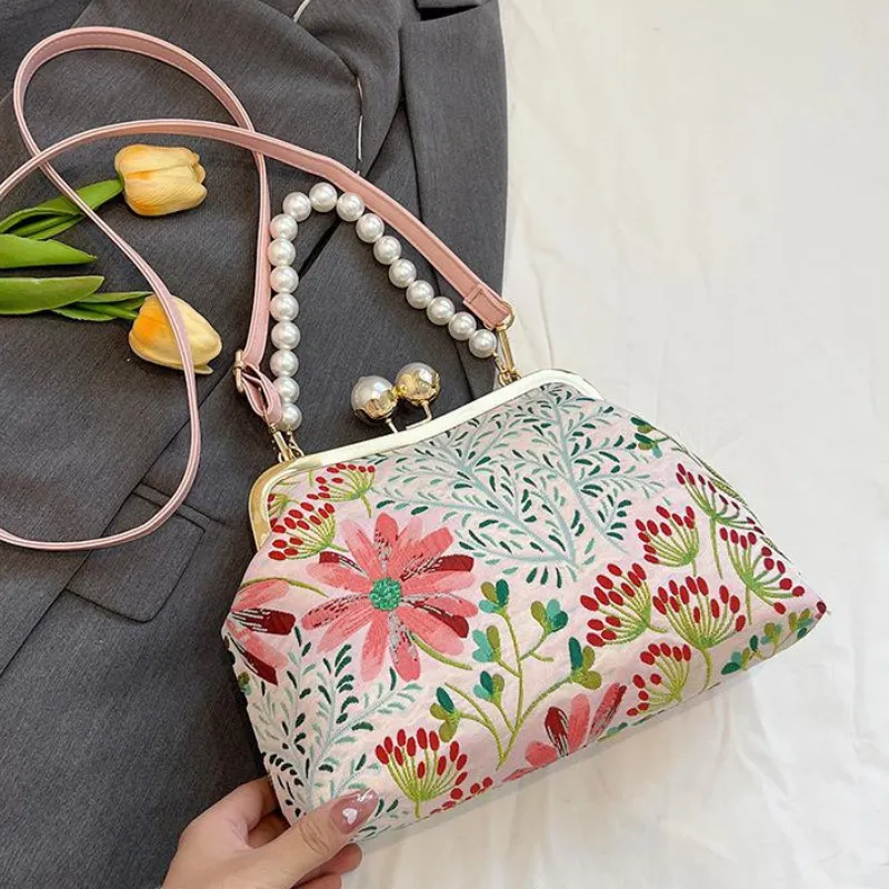 Coral Stone Shoulder Bag