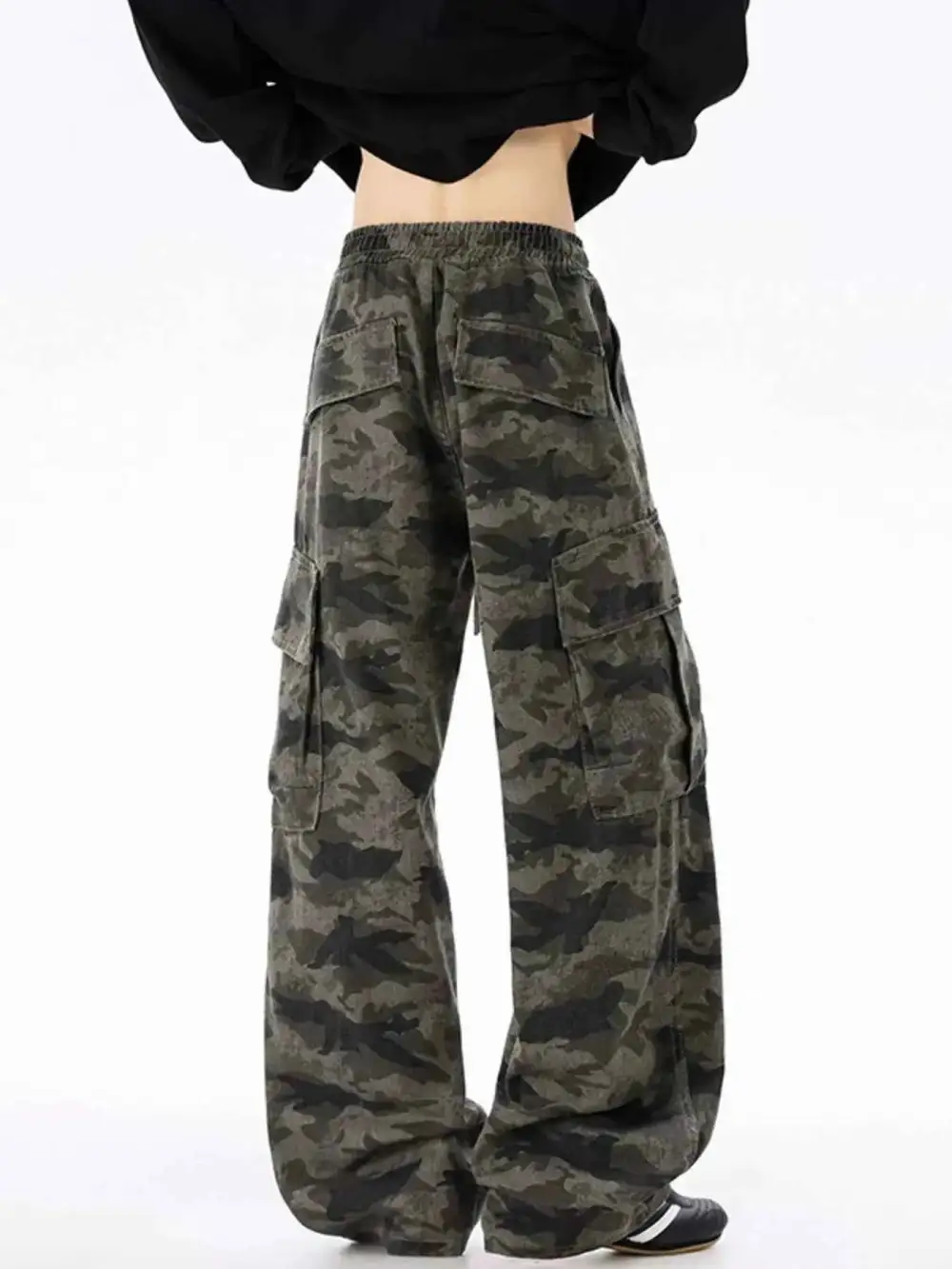 Everyday Camouflage Wide Leg Pants