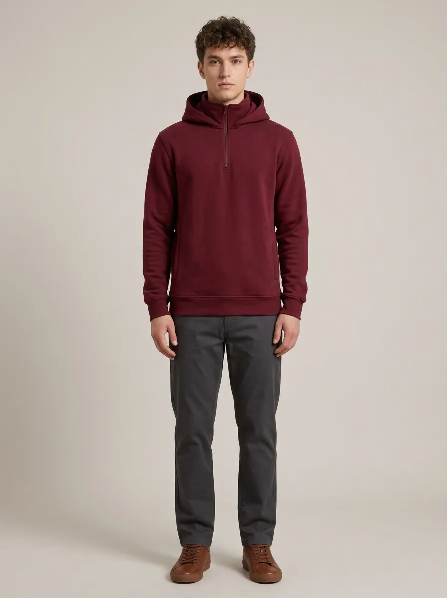 Relaxed Fit Unisex Hoodie