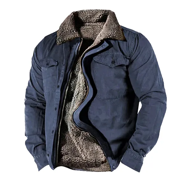 Everyday Fleece Lined Zip Front Coat