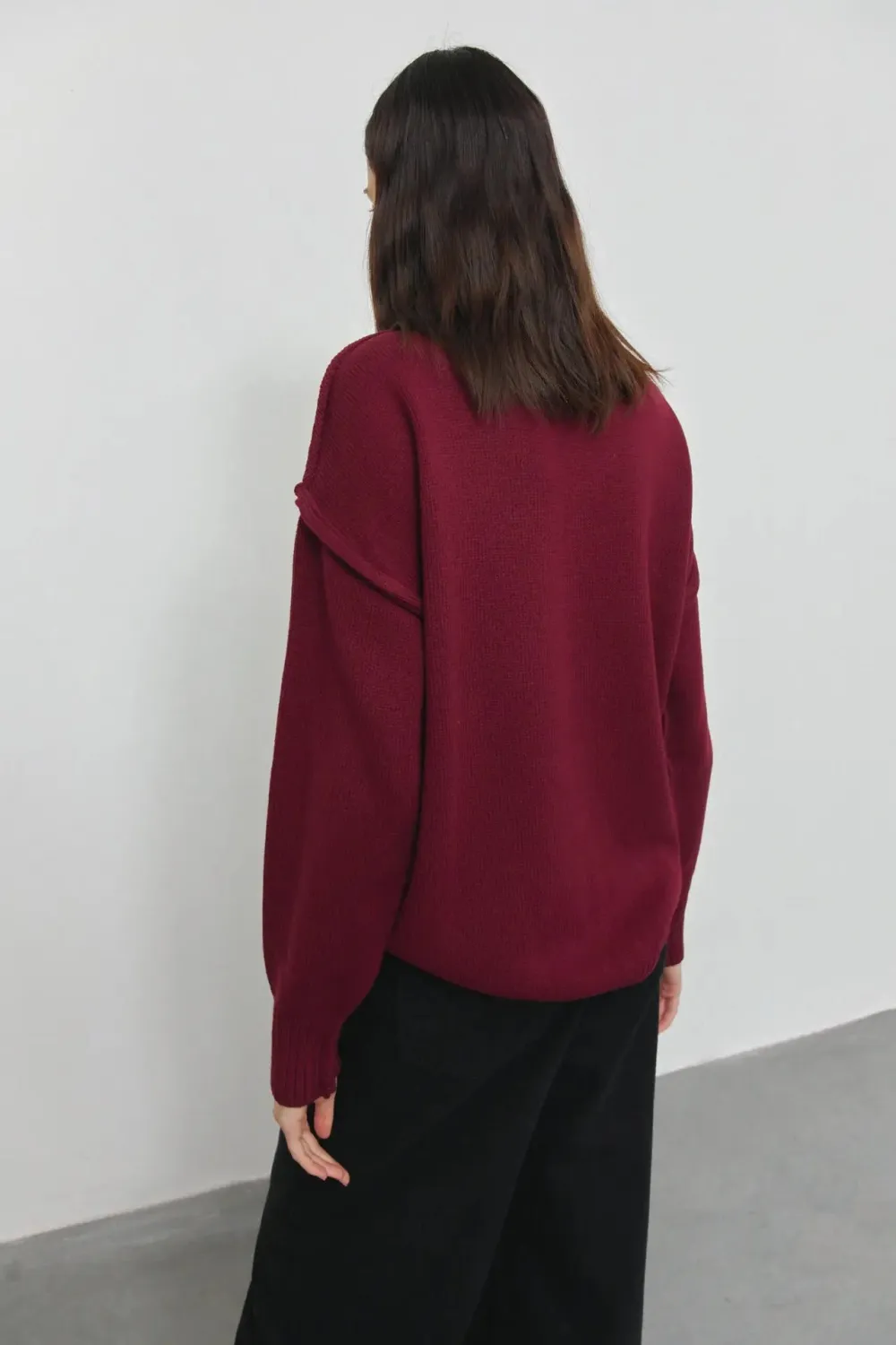 Turtleneck Knit Sweater