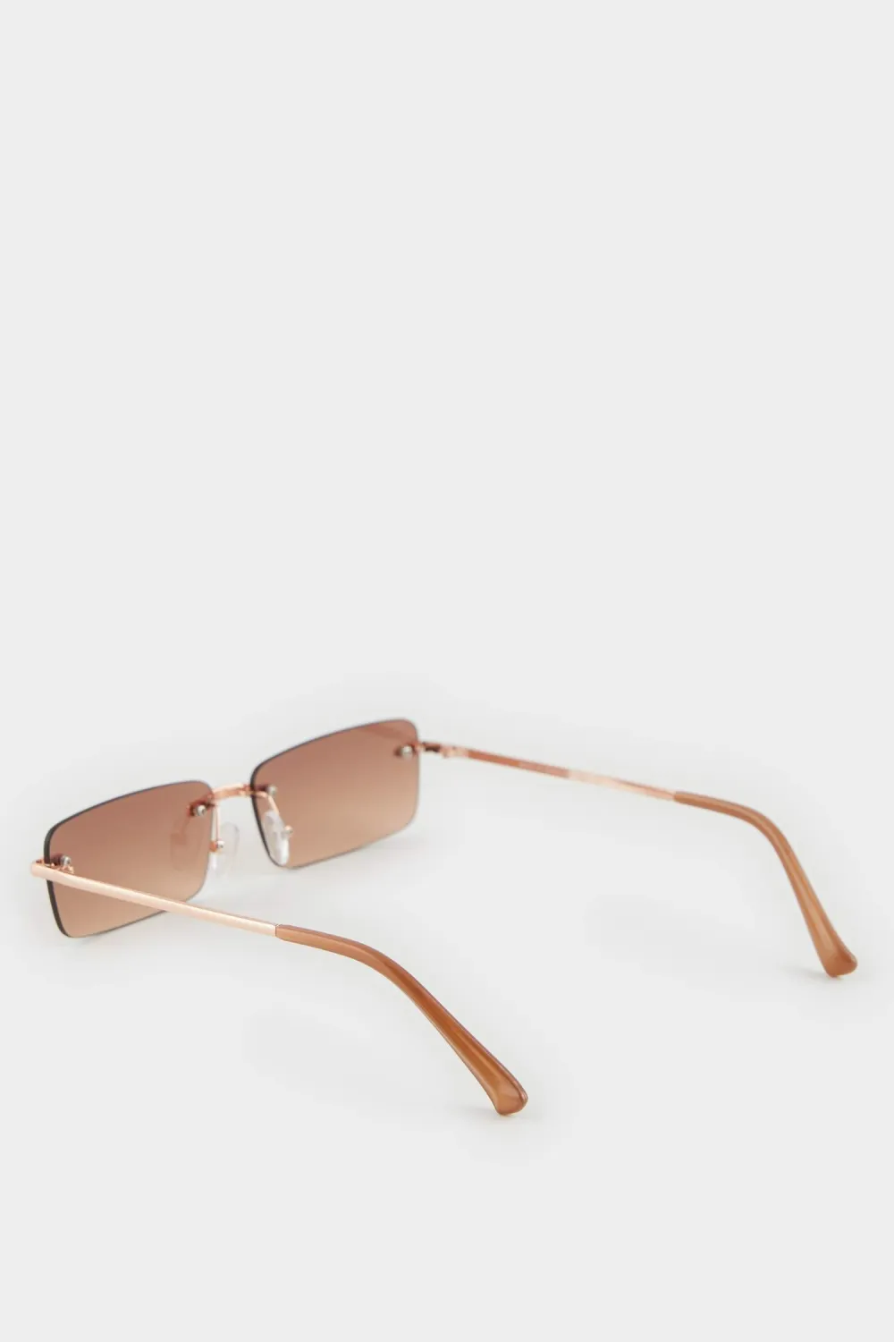 Frameless Metal Sunglasses