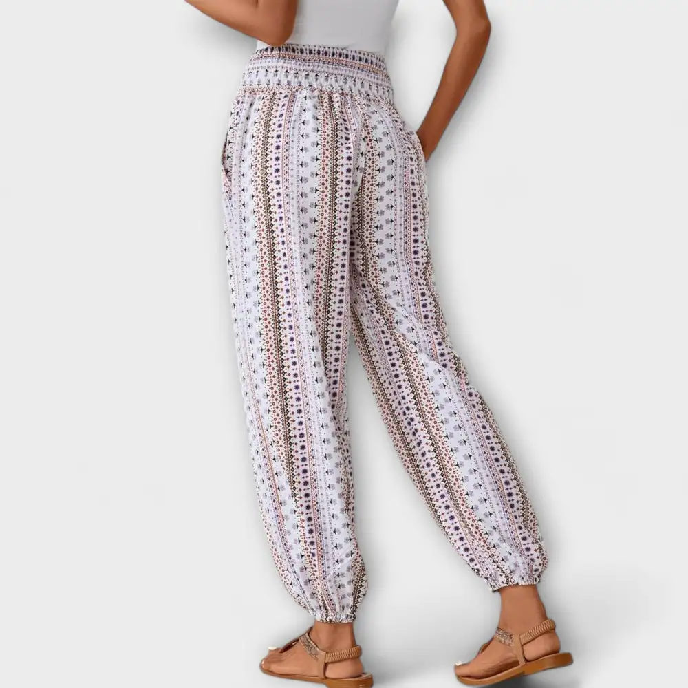 Ethnic Print Everyday Trousers