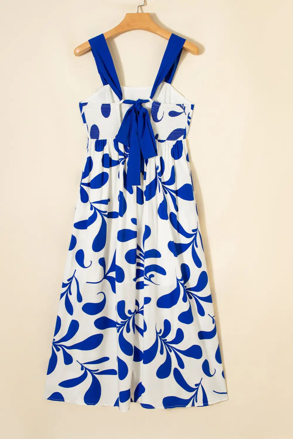 Floral Printed Sleeveless Dress Casual