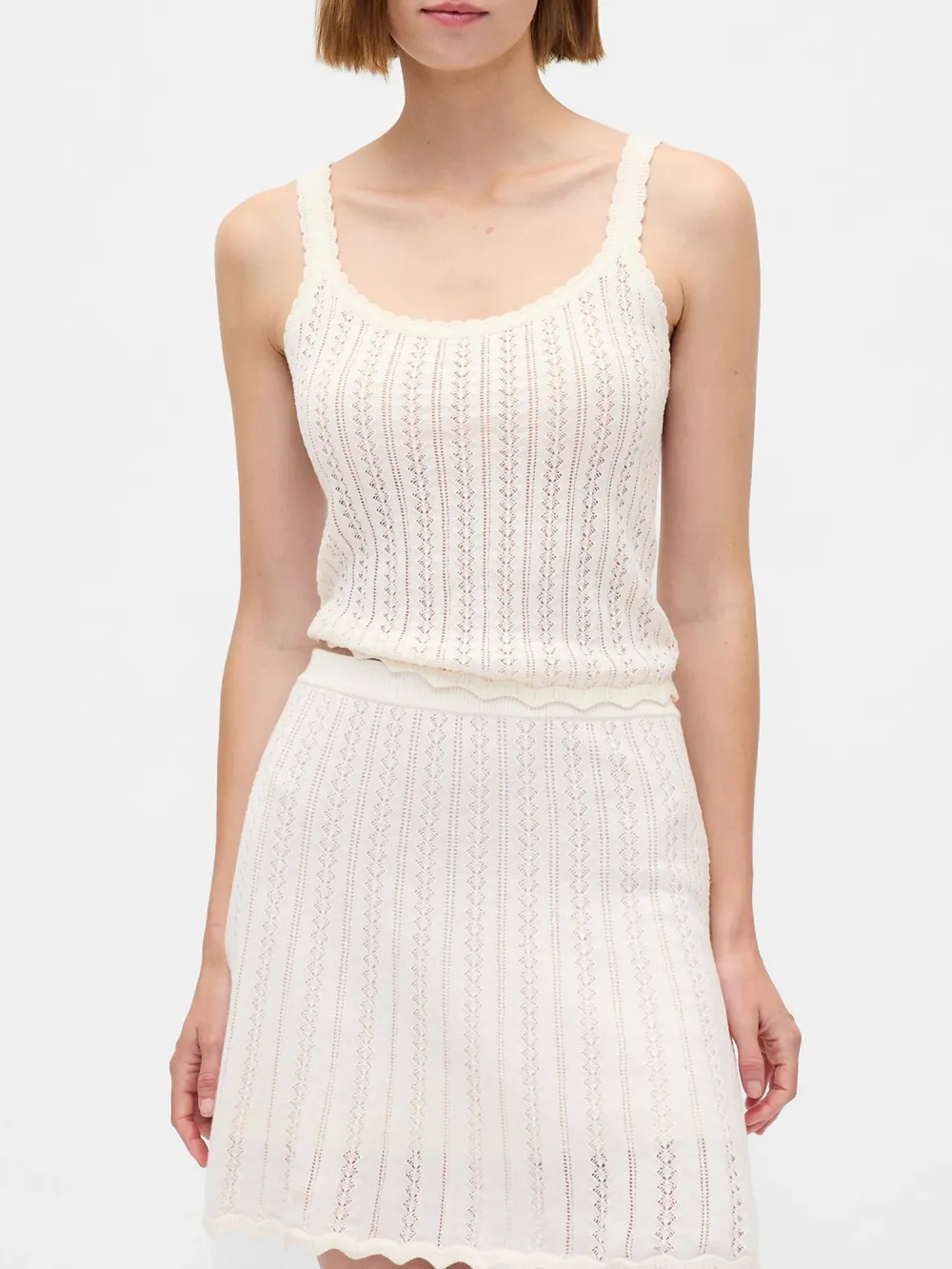 Cotton Round Neck Vest