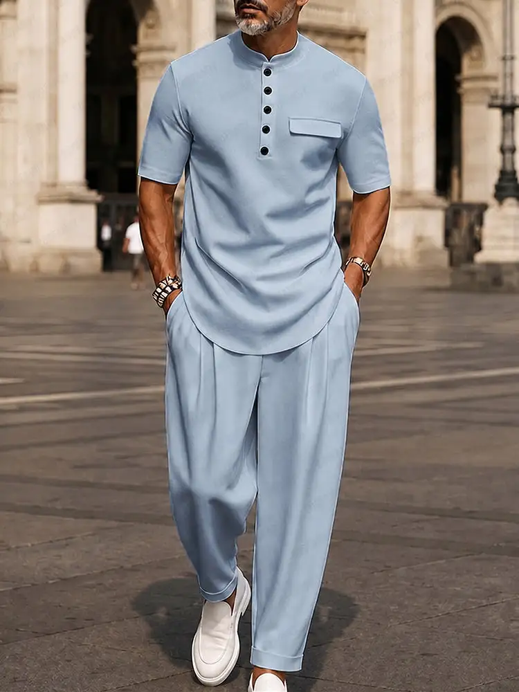 Contrast-Color Coordinated Set