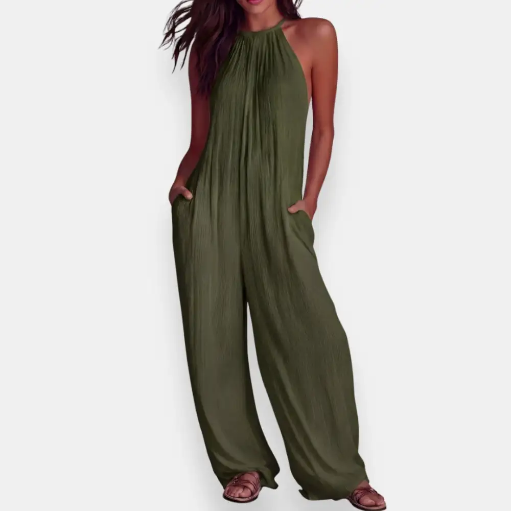 Graceful Easy Fit One Piece Jumpsuit